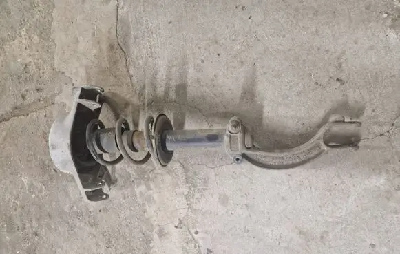 Audi A5 8T 8F Front shock absorber with coil spring 8T0413031AC