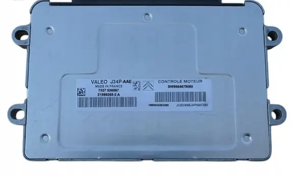 Peugeot 206 Engine control unit/module 9664679080