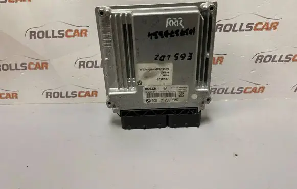 BMW 7 E65 E66 Engine control unit/module 7798506 0281011886