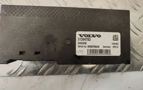 Volvo V60 GPS navigation control unit/module 31394783 00008789240 28383258
