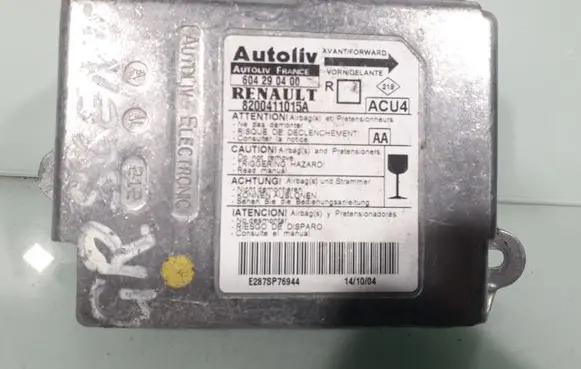 Renault Scenic II - Grand scenic II Airbag control unit/module 604290400 8200411015A