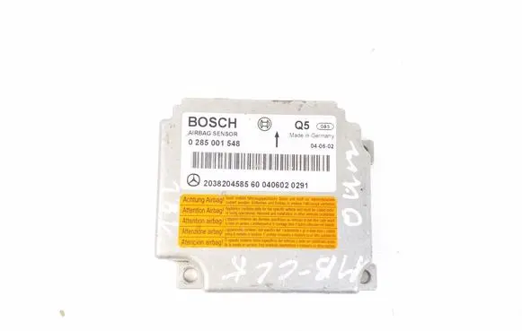 Mercedes-Benz CLK A209 C209 Airbag control unit/module A2038204585