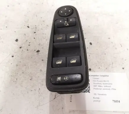 Citroen C4 I Picasso Electric window control switch 96639383ZD 01135