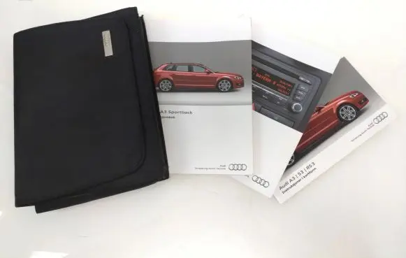 Audi A3 S3 A3 Sportback 8P User manual 