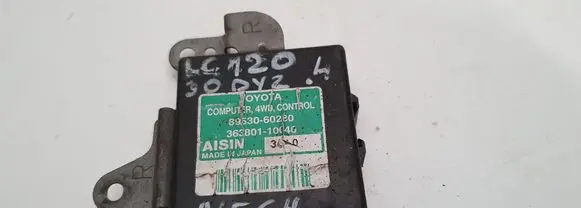 Toyota Land Cruiser (J120) Other control units/modules 8953060280 36380110040