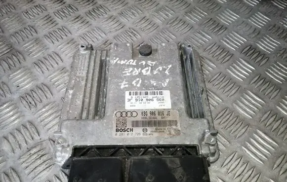 Audi A4 S4 B7 8E 8H Engine control unit/module 03G906016JE 0281012726
