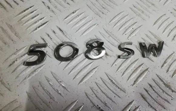 Peugeot 508 Manufacturers badge/model letters 
