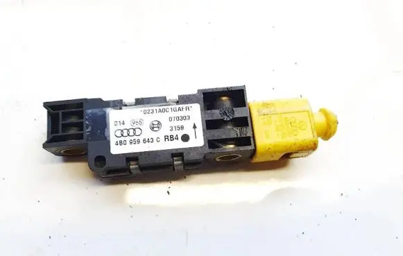 Audi A6 S6 C5 4B Airbag deployment crash/impact sensor 4b0959643c 070303
