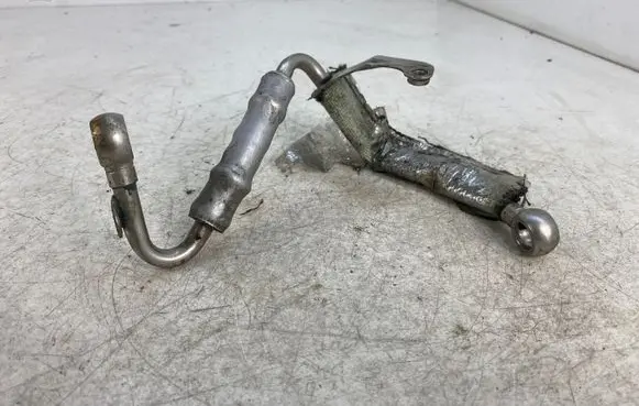 Audi A4 S4 B8 8K Turbo turbocharger oiling pipe/hose 06H121497B