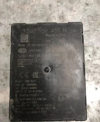 Volkswagen Golf VII Keyless (KESSY) go control unit/module 3Q0959435N-BILI 3Q0959435N