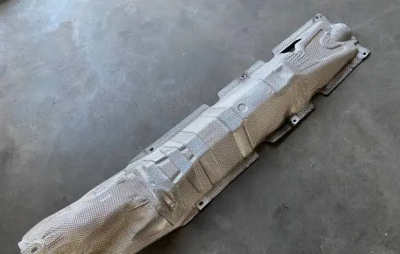 Opel Astra K Exhaust heat shield 481037992