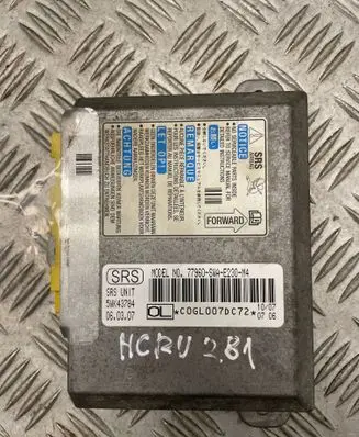 Honda CR-V Airbag control unit/module 77960SWAE230M4 C0GL007DC72 5WK43784