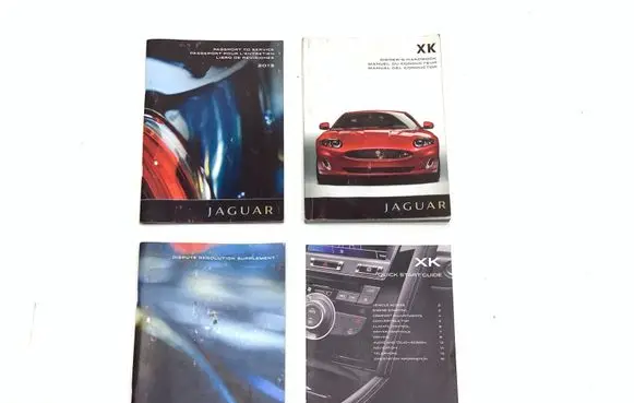Jaguar XK - XKR User manual 