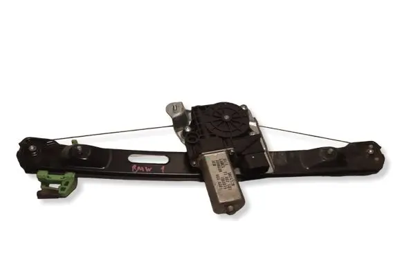 BMW 1 E81 E87 Rear door window regulator with motor 3H2412B 1060078