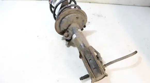 Front shock absorber with coil spring