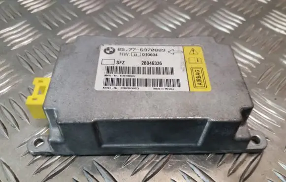 BMW 7 E65 E66 Airbag control unit/module 6970889 65776970889 28046336