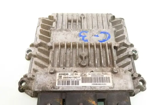 Citroen C3 Engine control unit/module SW9653447480 5WS40110CT HW9648624280
