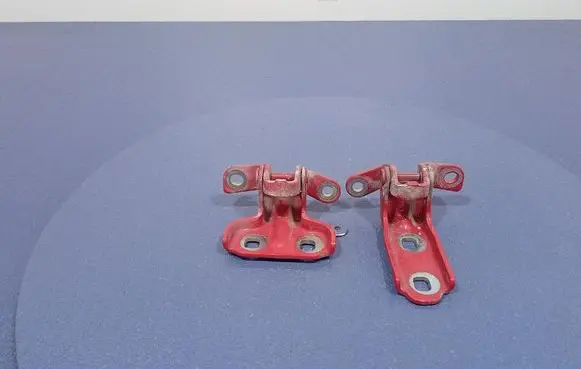 Front door hinge set