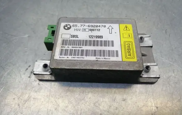BMW 7 E65 E66 Airbag control unit/module 776920470 000112 12219989