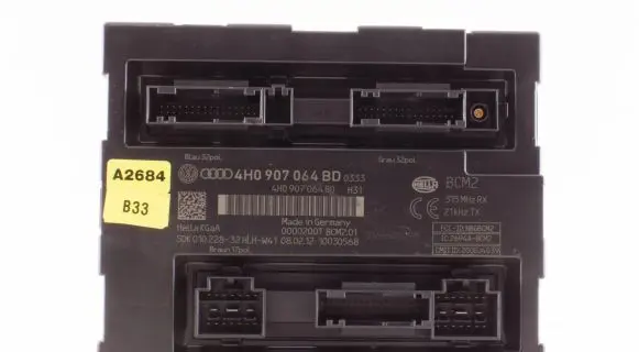 Audi A8 S8 D4 4H Comfort/convenience module 4H0907064BD 5DK01022832