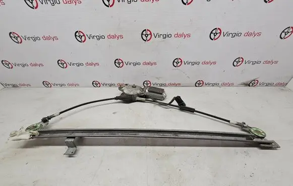 Front door window regulator with motor