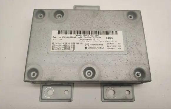 Mercedes-Benz S W221 Head unit multimedia control A1729009302