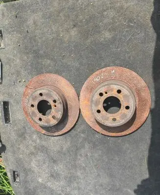 Mercedes-Benz C W204 Rear brake disc