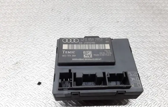 Audi A6 S6 C6 4F Door control unit/module 4F0959795F 4F0910795F
