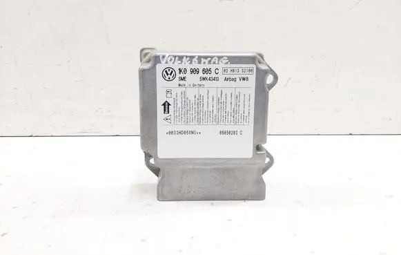 Volkswagen Golf Plus Airbag control unit/module 1K0909605C 02H013S2100 06050203C