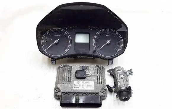 Engine ECU kit and lock set