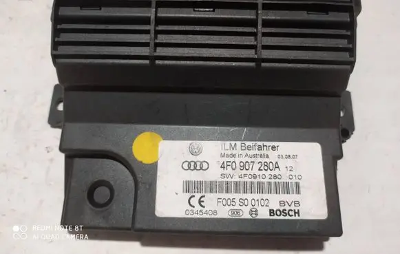 Audi A6 S6 C6 4F Other control units/modules 4F0907280A 4F0910280