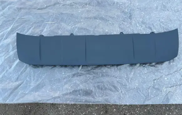Porsche Cayenne (9Y0 9Y3) Front bumper lip 9Y0807833B 9Y0807833BG2X