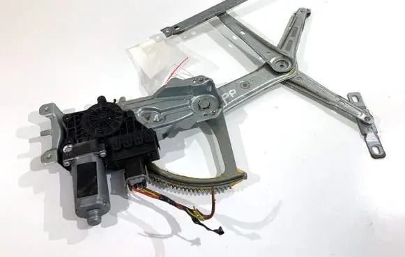 Opel Astra H Front door window regulator with motor 13101481