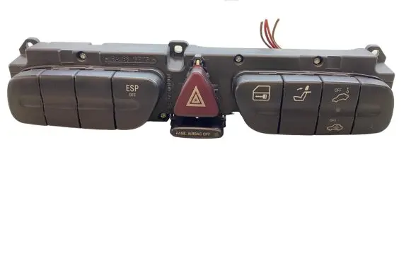Mercedes-Benz C W203 Hazard light switch 2038217279 A2038217279