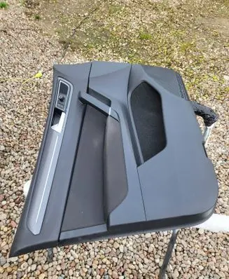 Front door card panel trim