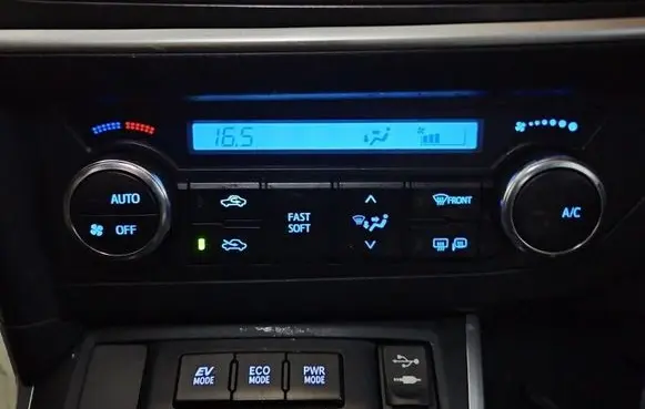 Toyota Auris E180 Climate control/heater control trim 75F542 IMPRK1551762