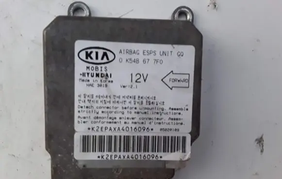KIA Carnival Airbag control unit/module 0K54B677F0 OK54B677FO