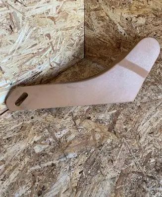Mercedes-Benz E W124 Front driver seat rail trim 1249180130 14006100