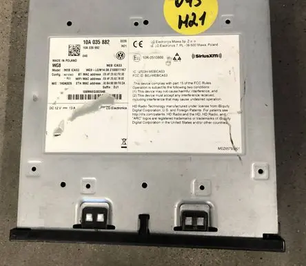 Volkswagen ID.3 MMI control unit 10A035882