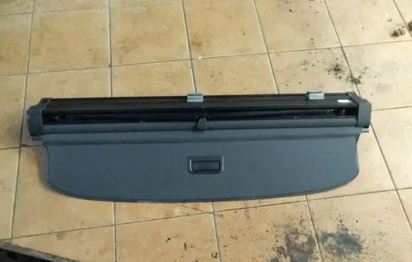Parcel shelf load cover