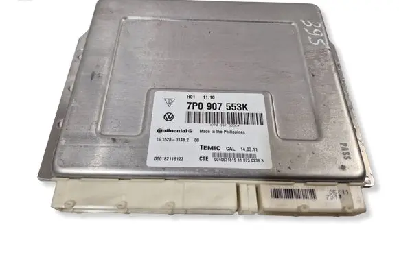 Volkswagen Touareg II Air suspension control unit module (rear) 7P0907553K 15152801482 D00182116122