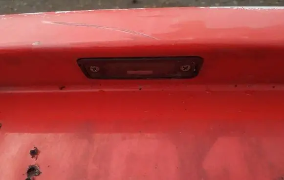 Volkswagen Golf IV Number plate light