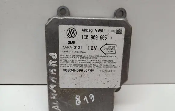 Seat Ibiza II (6k) Airbag control unit/module 1C0909605 44020604B 5WK43121