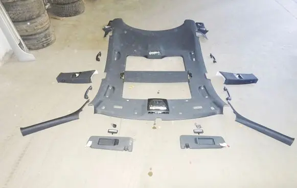 BMW 5 GT F07 Headlining set 