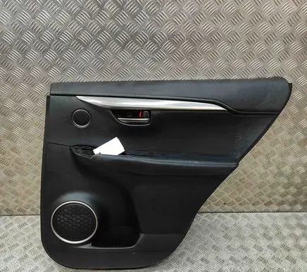 Rear door card panel trim