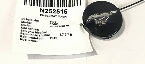 Ford Mustang VI Original wheel cap FR3C1A096AC