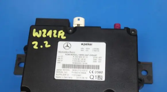 Mercedes-Benz E W212 Other control units/modules A2429004101
