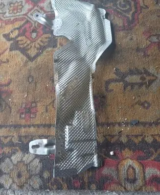 BMW 7 F01 F02 F03 F04 Heat shield in engine bay 51487270537 24640010