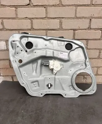 Front door window regulator with motor