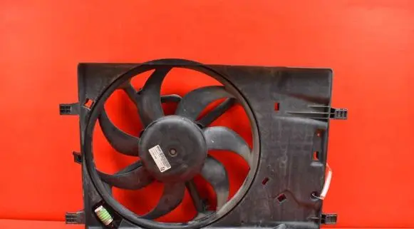 Electric radiator cooling fan